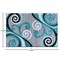 Flash Furniture Turquoise 2' x 3' Distressed Abstract Area Rug OKR-RG1100-23-TQ-GG - alternate 3